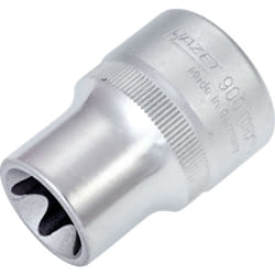 Douille 900-E18 ∙ Carré creux 1/2 pouce (12,5 mm) ∙ Profil torx® extérieur ∙ Taille E18