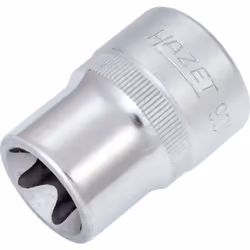 Avec moletage Surface : chromée, polie Made In Germany Entraînement : Carré creux 1/2 pouce (12,5 mm) Sortie : Profil TORX® e ...
