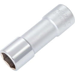 Hazet - Douille à bougies 900AKF ∙ Carré creux 1/2 pouce (12,5 mm) ∙ Profil à 6 pans extérieurs ∙ Taille 16 mm ∙ 5/8″