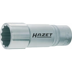 HAZET Douille 1/2" 30 mm 12 pans longue