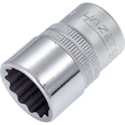 Douille 900Z-18 ∙ Carré creux 1/2 pouce (12,5 mm) ∙ Profil Traction à 12 pans extérieurs ∙ Taille 18 mm
