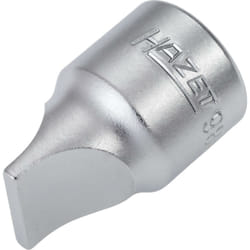 Hazet - Douille mâle 980-3X19 ∙ Carré creux 1/2 pouce (12,5 mm) ∙ Profil à fente ∙ Taille 3 x 19 mm