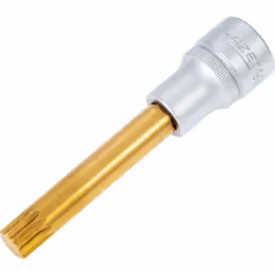 Exécution longue Avec moletage Surface : revêtement TIN Made In Germany Entraînement : Carré creux 1/2 pouce (12,5 mm) Sortie ...