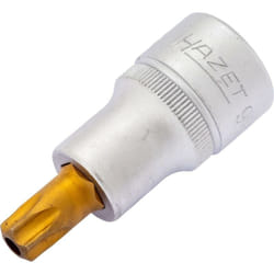 Hazet - Douille mâle 992-T50H ∙ Carré creux 1/2 pouce (12,5 mm) ∙ Profil torx® « tamper résistant » ∙ Taille T50H