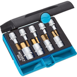 Jeu de douilles mâles 986/9 ∙ Carré creux 1/2 pouce (12,5 mm) ∙ Profil à 6 pans intérieurs ∙ 9 pièces ∙ 5 – 19