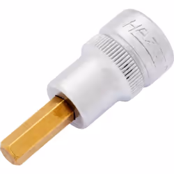 Exécution extra-courte Avec moletage Surface : revêtement TIN DIN 7422 Made In Germany Entraînement : Carré creux 3/8 pouce ( ...