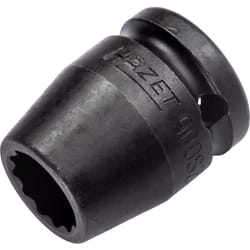 Douille à chocs 900SZ-15 ∙ Carré creux 1/2 pouce (12,5 mm) ∙ Profil Traction à 12 pans extérieurs ∙ Taille 15 mm
