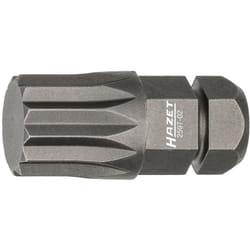 Embout-tournevis (bit) 2597-02 ∙ Hexagone massif 5/16 pouce (8 mm) ∙ Profil denture multiple intérieur xzn ∙ Taille M10