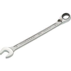 Hazet - Clé mixte à cliquet 606-19 ∙ Profil Traction à 12 pans extérieurs ∙ Taille 19 mm