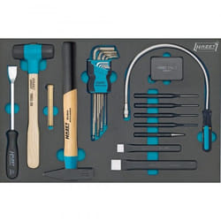 HAZET 163-60/22 Caisse à outils pour mécanicien 22 outils