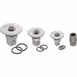 Utilisation : Clé mixte à cliquet Avec bouton de sécurité 4 pièces ∙ contenu : 3 adaptateurs pour clés mixtes à cliquet avec ...
