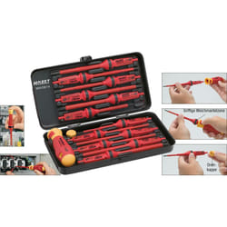 Vde Lots de lames de rechange 14 pièces vis à fente, cruciforme Phillips, vis Pozidriv, torx® intérieur C79191 - Hazet