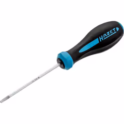 Lame ronde Manche en 3 composants antidérapant HAZET – pour une bonne transmission de puissance Sortie : Profil TORX® « tampe ...