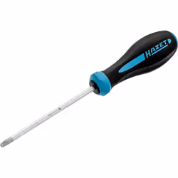 Lame ronde Manche en 3 composants antidérapant HAZET – pour une bonne transmission de puissance Sortie : Profil TORX® « tampe ...