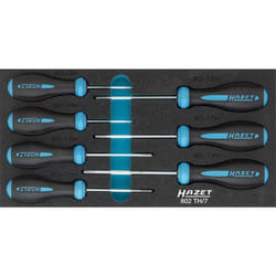 Jeu de tournevis HEXAnamic® 802TH/7 ∙ Profil torx® « tamper résistant » ∙ 7 pièces ∙ T8 H – T30 H