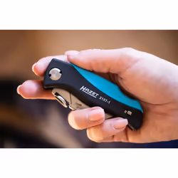 HAZET 2157-1 couteau de poche Noir, Bleu - Vue supplémentaire 12