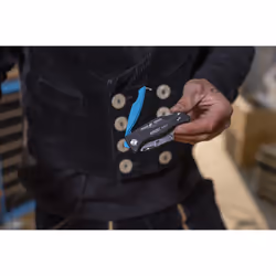 HAZET 2157-1 couteau de poche Noir, Bleu - Vue supplémentaire 21