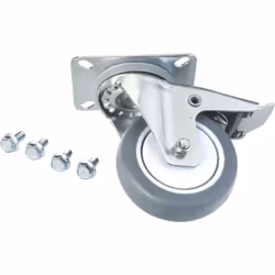 Galet pivotant avec frein de blocage ⌀ 100 mm Pour servantes d'atelier HAZET servante d'atelier Assistent 167-3 ∙ S ∙ 177 Cou ...