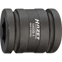 Hazet - Adaptateur à chocs 1003S-1 ∙ Carré creux 3/4 pouce (20 mm) ∙ Profil à 6 pans intérieurs ∙ Longueur : 54 mm
