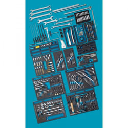HAZET 0-2700-163/296 Caisse à outils pour mécanicien 296 outils