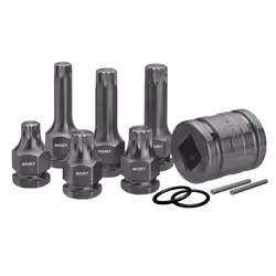 HAZET 990S/11, Ensemble de douilles, 1/2", Métrique, 11 tête(s), 14,16,18 mm, 1/2,3/4"