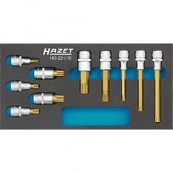 HAZET 163-221/10 douills et ensemble de douilles