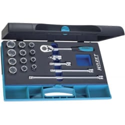 Hazet Coffret de douilles 3/8" 17 pcs