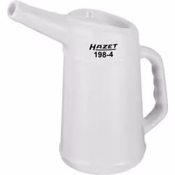 HAZET 198-4, 1 L, ml, Polyéthylène haute densité (HDPE), Transparent, Blanc, 120 g, 1 pièce(s)