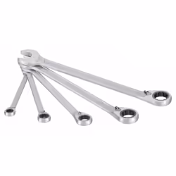 HAZET 606/5, 8,10,13,17,19 mm, Chrome, Chrome, Brillant, 13°, Allemagne
