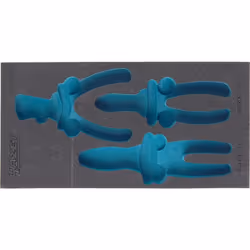 Garniture en mousse souple bimatière ∙ vide Pour 163-227/3 Made In Germany Dimensions: 342 mm x 172 mm Poids net (kg): 0.05 k ...