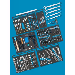 HAZET 0-2500-163/214, Noir, Bleu, 25,7 kg, 214 outils