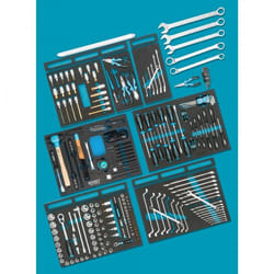 HAZET 0-2500-163/214 Caisse à outils pour mécanicien 214 outils
