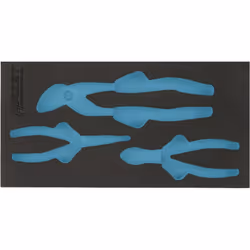 Garniture en mousse souple bimatière ∙ vide Pour 163-269/3 Made In Germany Dimensions: 342 mm x 172 mm Poids net (kg): 0.05 k ...