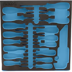 Garniture en mousse souple bimatière ∙ vide Pour 163-297/26 Made In Germany Dimensions: 344 mm x 342 mm Poids net (kg): 0.08 ...