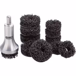 HAZET 4960N-45/12, Bande abrasive, Métal, Noir, 11 pièce(s)