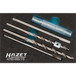 Hazet - Kit de réparation des bougies de préchauffage 4760-M8X1/9 ∙ 9 pièces