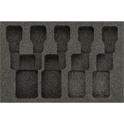 Garniture en mousse souple bimatière 163-361L ∙ l x l : 172 mm x 114 mm