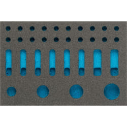 Garniture en mousse souple bimatière 163-346L ∙ l x l : 172 mm x 114 mm