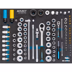 HAZET 163-369/104, 104 outils