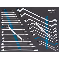 Garniture en mousse souple bimatière « Safety-Insert-System » (SIS) HAZET Pour HAZET servante d'atelier Assistent avec des ti ...