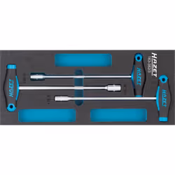 Garniture en mousse souple bimatière « Safety-Insert-System » (SIS) HAZET Pour HAZET servante d'atelier Assistent avec des ti ...