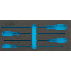 Hazet - Garniture en mousse souple bimatière 163-380L ∙ l x l : 392 mm x 172 mm