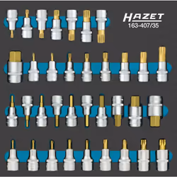Garniture en mousse souple bimatière « Safety-Insert-System » (SIS) HAZET Garniture en mousse souple bimatière « Safety-Inser ...