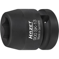 Douille à chocs 900SK-13 ∙ Carré creux 1/2 pouce (12,5 mm) ∙ Profil Traction à 6 pans extérieurs ∙ Taille 13 mm