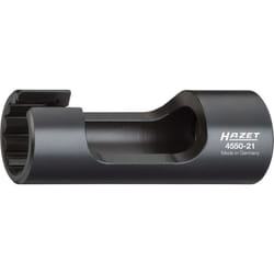 Clé pour la conduite d'injection 4550-21 ∙ Carré creux 1/2 pouce (12,5 mm) ∙ Profil à 12 pans extérieurs ∙ Taille 21 mm