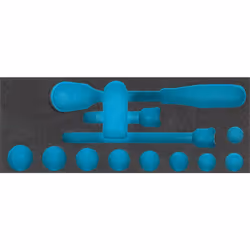 Garniture en mousse souple bimatière ∙ vide Pour 190/79 ∙ 163-454/12 Made In Germany Garniture en mousse souple bimatière « S ...