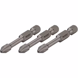 Particulièrement pour l'utilisation avec HAZET 9010TB Exécution longue Entraînement à 6 pans ≈ ISO 1173 C6,3 (1/4″) Made In G ...