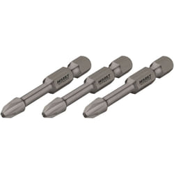 Embouts-tournevis (bits) de torsion à chocs 2215SLG-PH1/3 ∙ Hexagone massif 1/4 pouce (6,3 mm) ∙ Profil Phillips ph ∙ 3 pièces ∙ Taille PH1