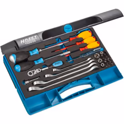 HAZET 1520/29, Noir, Bleu, 355 mm, 235 mm, 65 mm, 29 outils