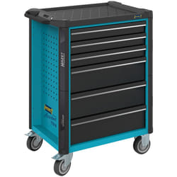 HAZET 179N-6 étagère fonctionnelle Plastique Acier inoxydable Noir, Bleu